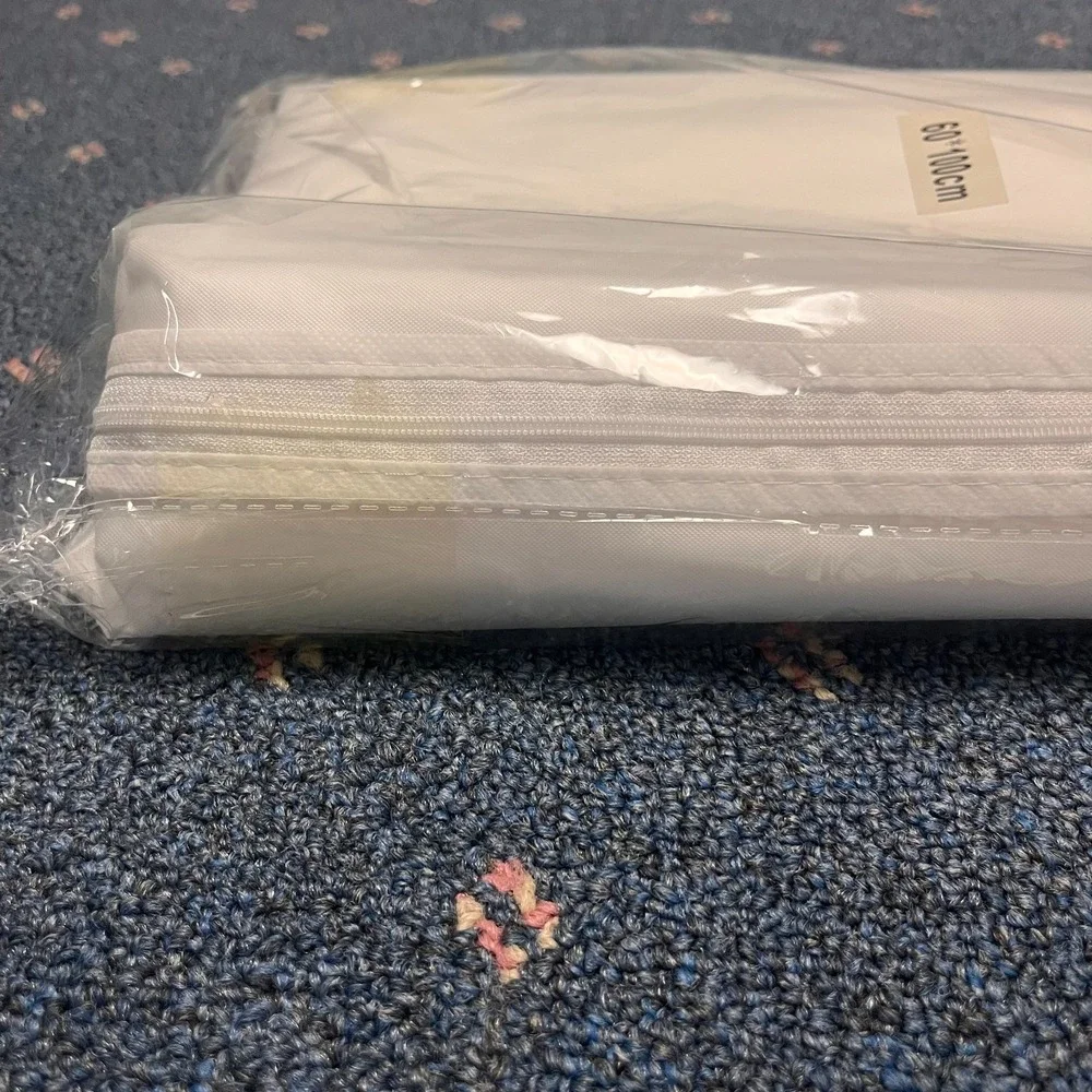 Set‎ of 6 Plastic Garment Bags with Zipper for Suits and Coats (24'' X 40'')